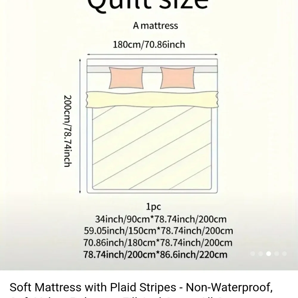 Black and White Quilted Mattress Topper with Modern Elegance